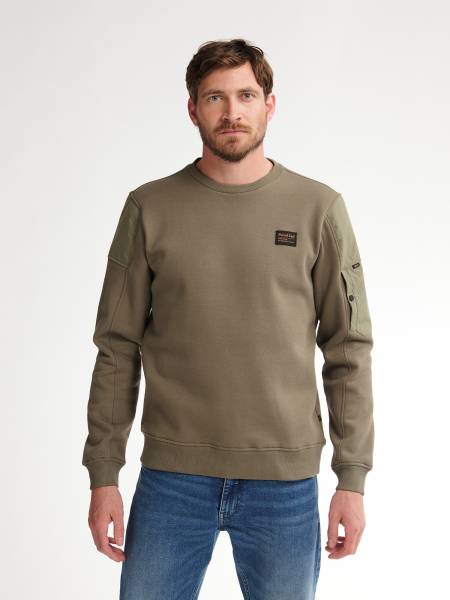 Petrol Casual Sweater Pueblo - Khaki