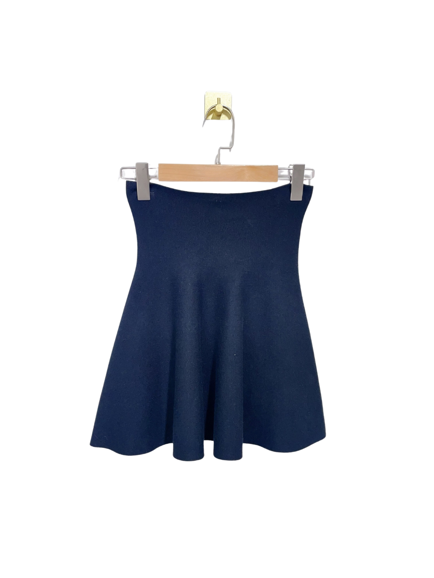 Wool Skirt - Blue