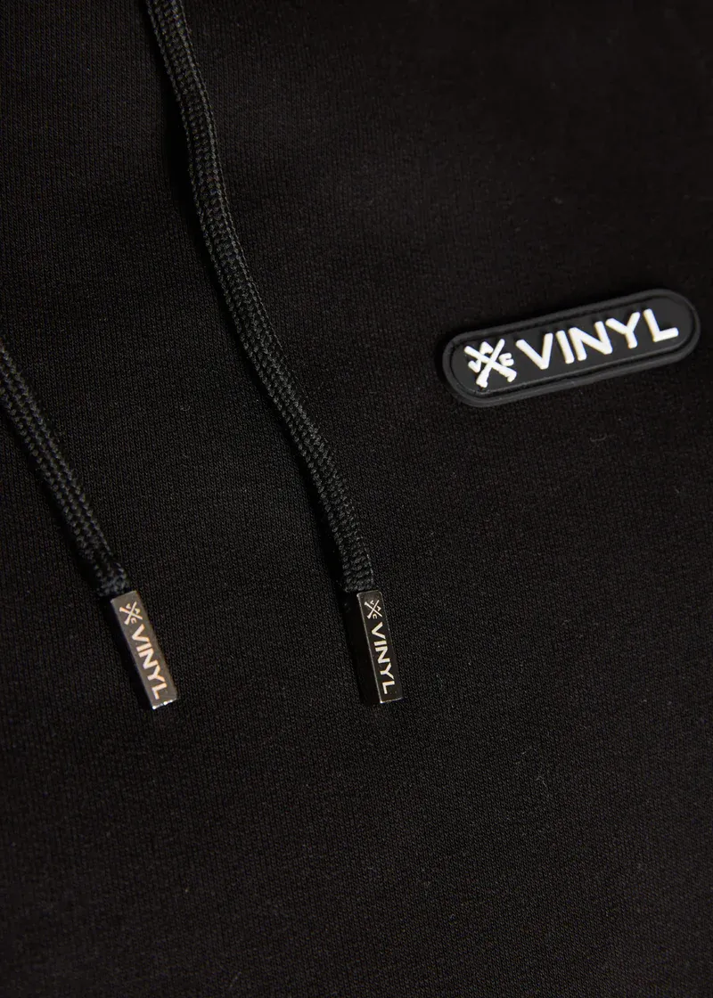Vinyl Emblem Sweatpants - Black