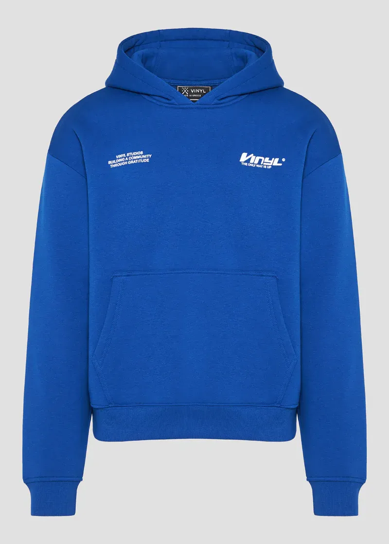 Vinyl Studios V Beat Hoodie - Royal Blue