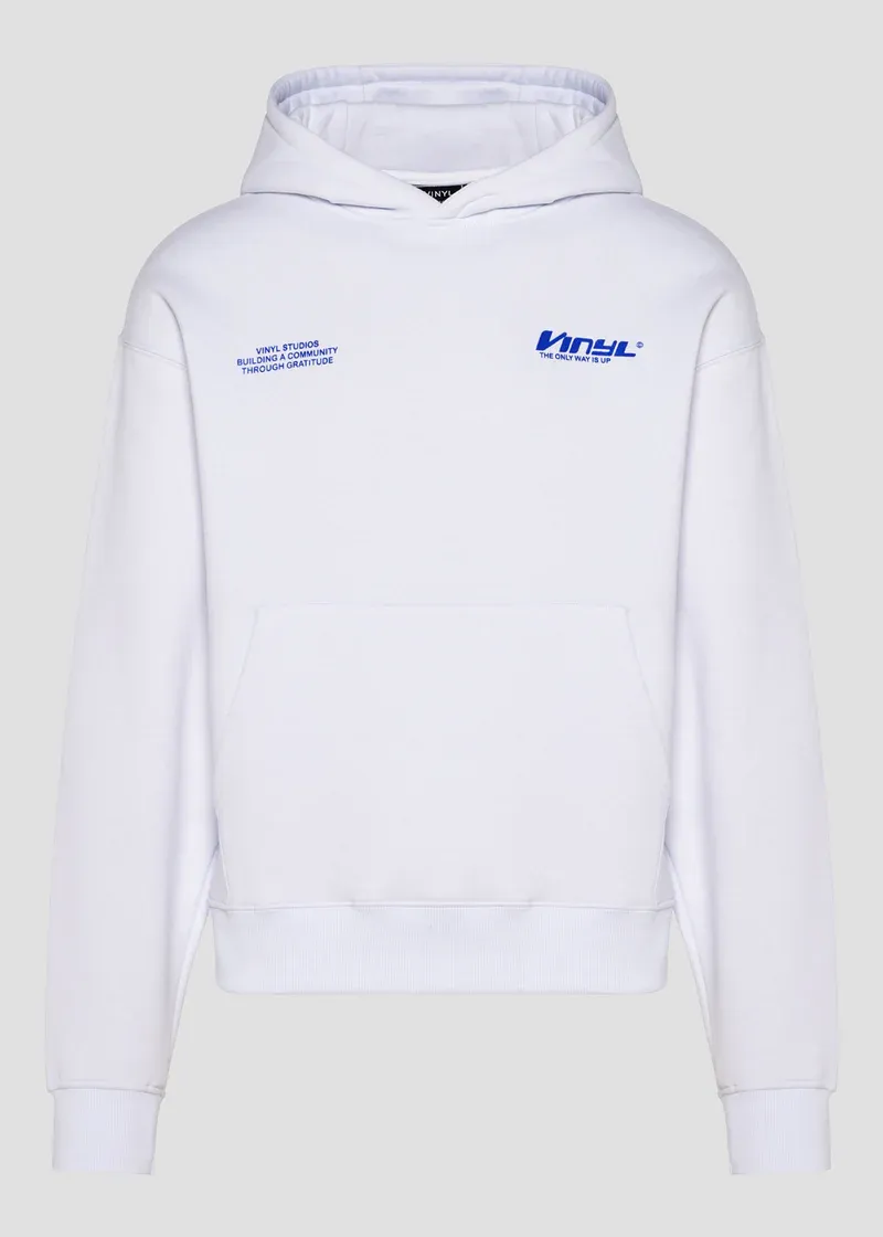 Vinyl Studios V Beat Hoodie - White