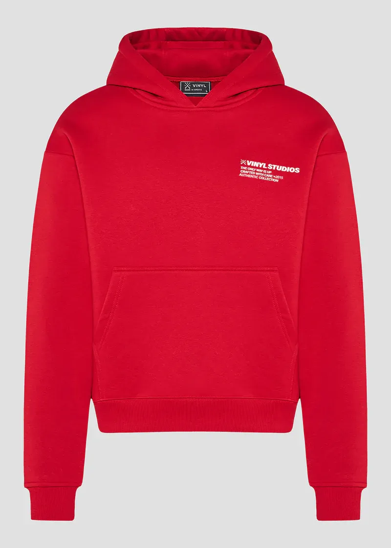 Vinyl Studios V Legacy Hoodie - Red